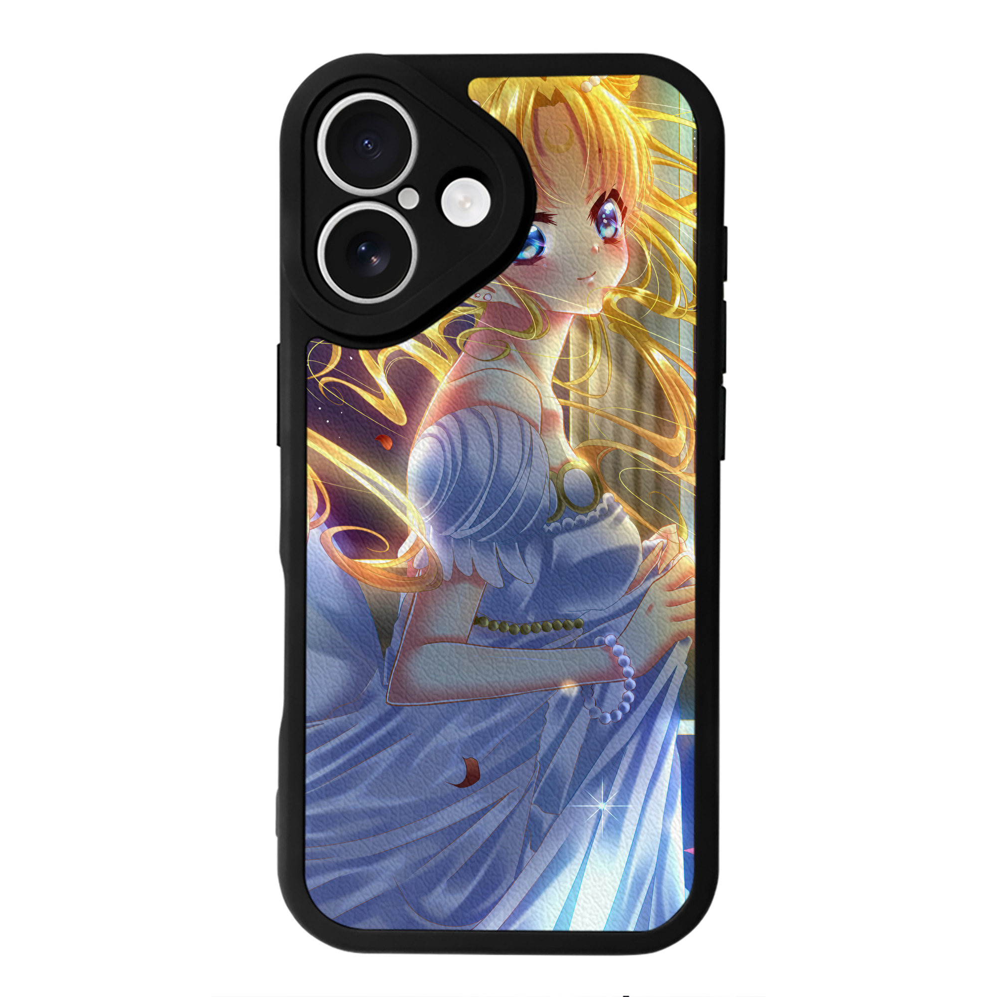 （画像用） 美少女戦士セーラームーン Sailor Moon 【iPhone 16シリーズ対応】シリコンスマホケース（レザー調） 材質：シリコン
